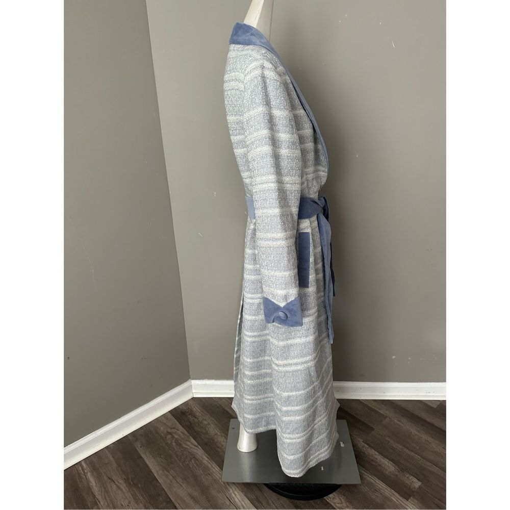 Markarian Contrast Trim Wool Coat Size 16 $2650 - Picture 9 of 12